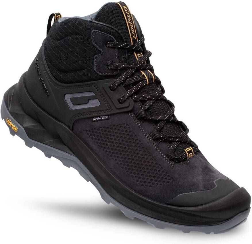 Grisport Discovery Mid blauw wandelschoenen uni