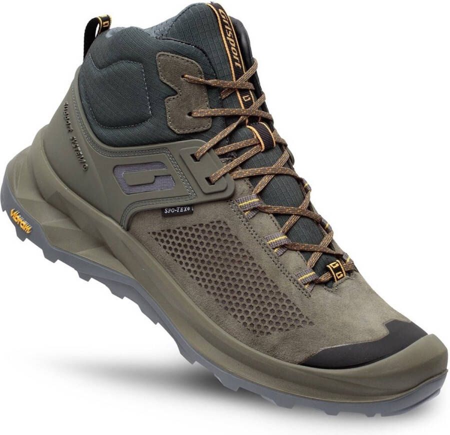 Grisport Discovery Mid groen wandelschoenen uni