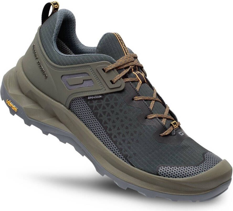 Grisport Explorer low groen wandelschoenen uni