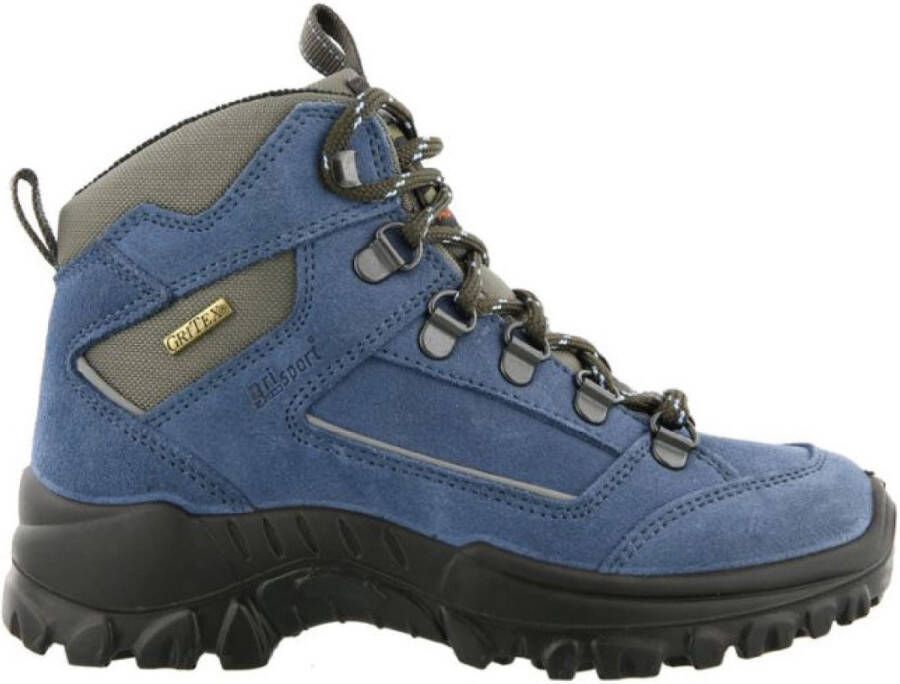 Grisport Rocky Mid wandelschoenen donkerblauw kids
