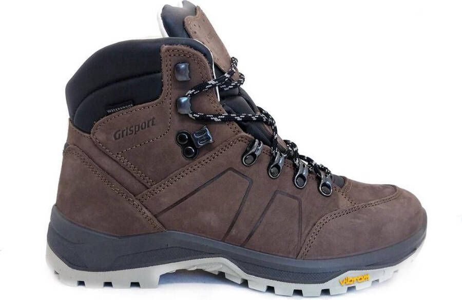 Grisport Arizona Mid Dames waterdichte mid wandelschoenen Brown