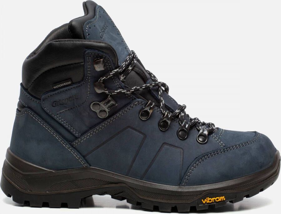 Grisport Utah Mid wandelschoenen blauw Leer Dames