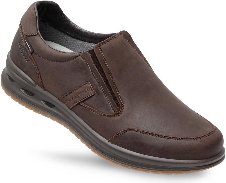 Grisport 43021-122 bruin casualschoenen heren
