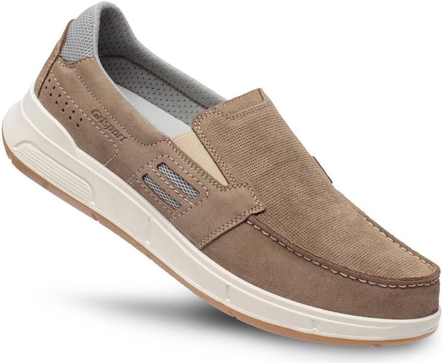 Grisport 44603 bruin casualschoenen heren