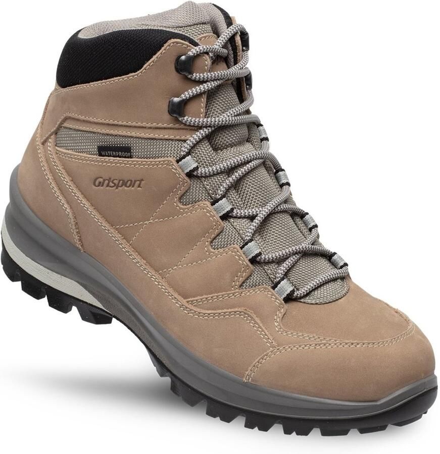 Grisport Bari Mid beige wandelschoenen dames (a)