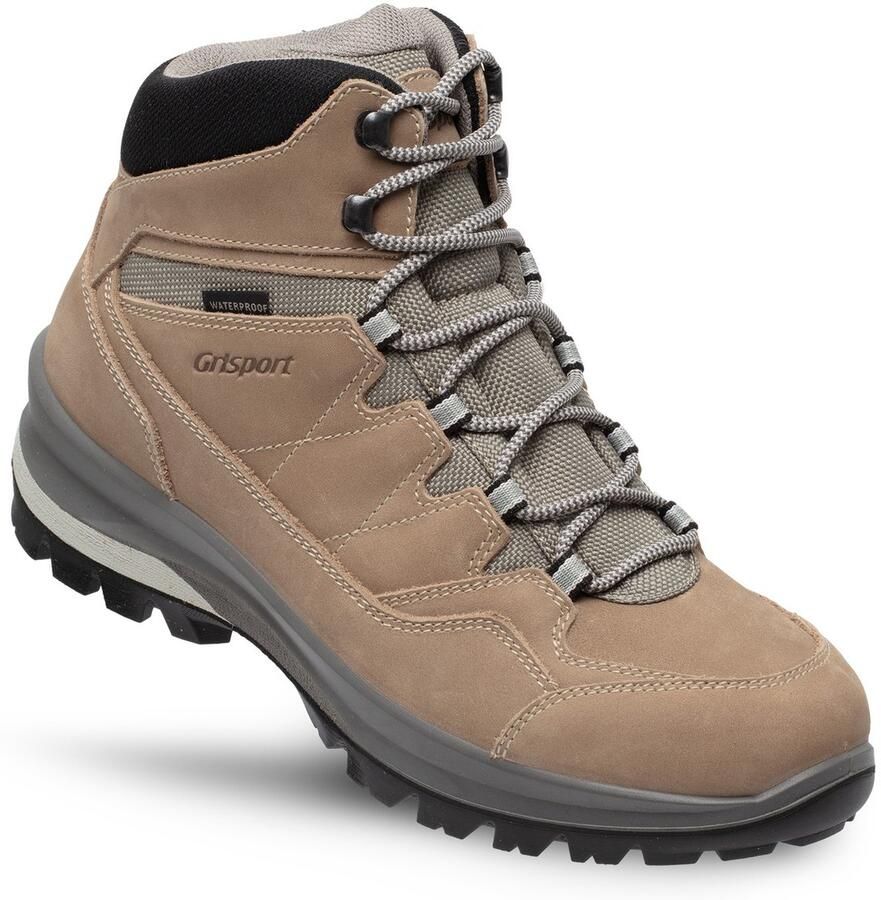 Grisport Bari Mid beige wandelschoenen dames (a)