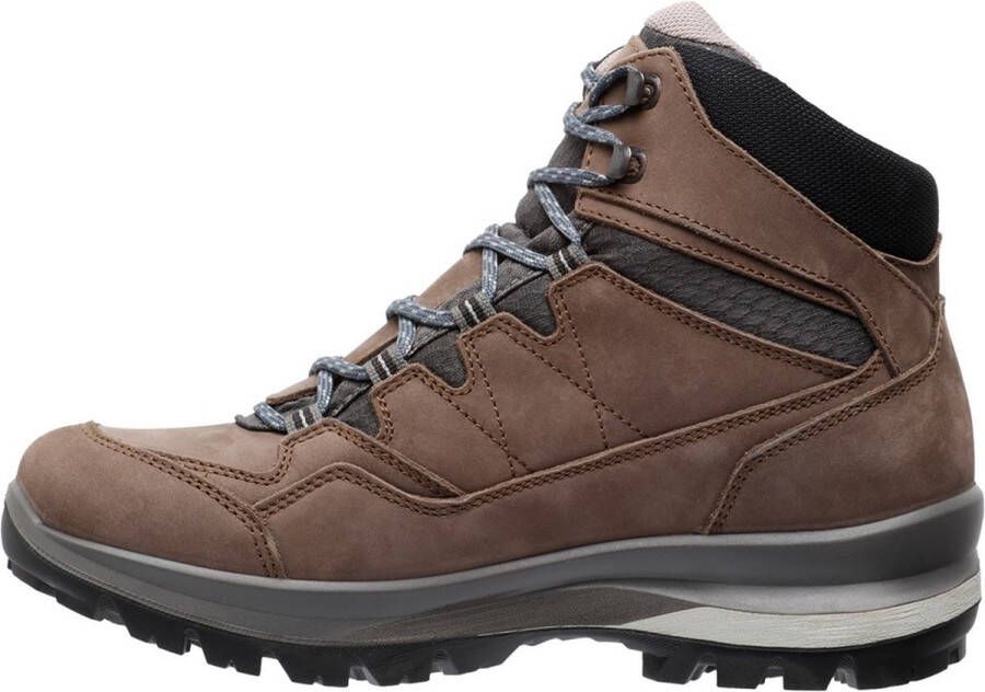 Grisport Bari Mid Wandelschoenen donker bruin donker grijs - Foto 3