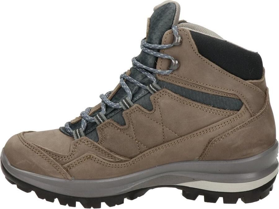 Grisport Bari Mid Wandelschoenen donker bruin donker grijs