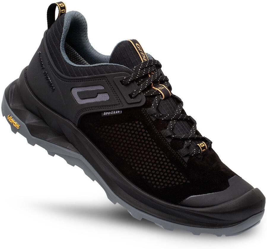 Grisport Discovery Low Wandelschoen leren lage wandelschoenen Black