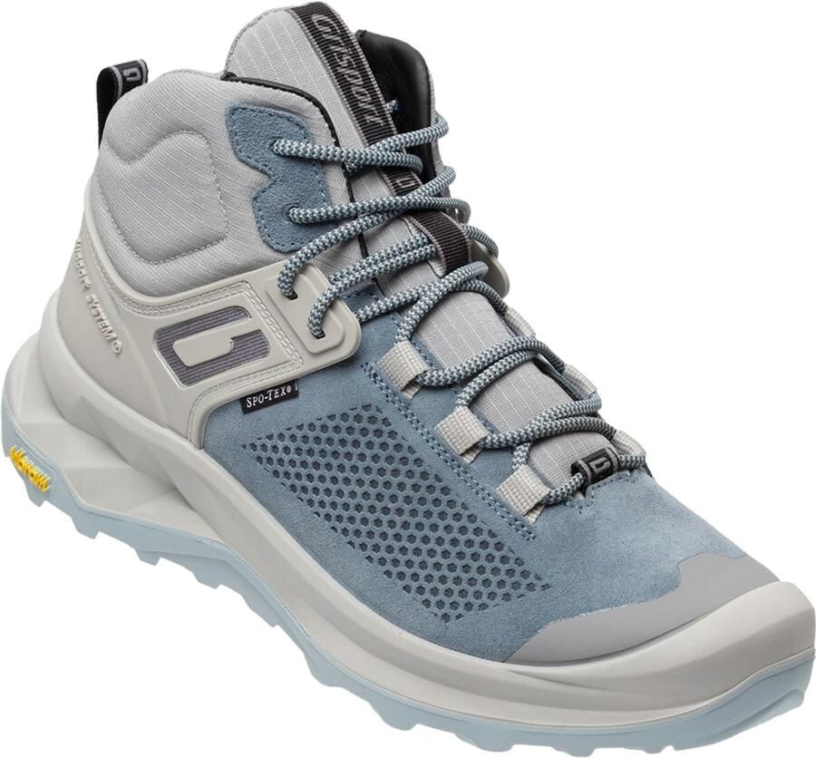 Grisport Discovery Mid Wandelschoen Dames leren lage wandelschoenen Light Blue