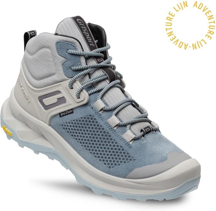 Grisport Discovery Mid Wandelschoen Dames leren lage wandelschoenen Light Blue - Foto 4