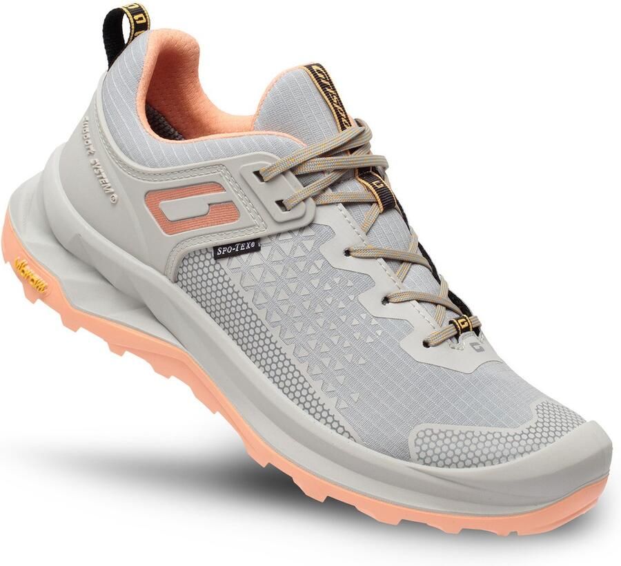 Grisport Explorer Low Wandelschoen Dames leren lage wandelschoenen Grey Peach - Foto 2