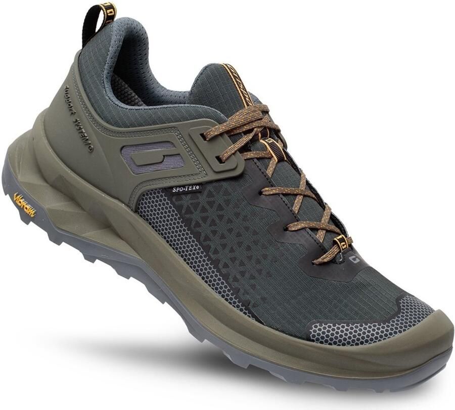 Grisport Explorer Low Wandelschoen Heren leren lage wandelschoenen Green