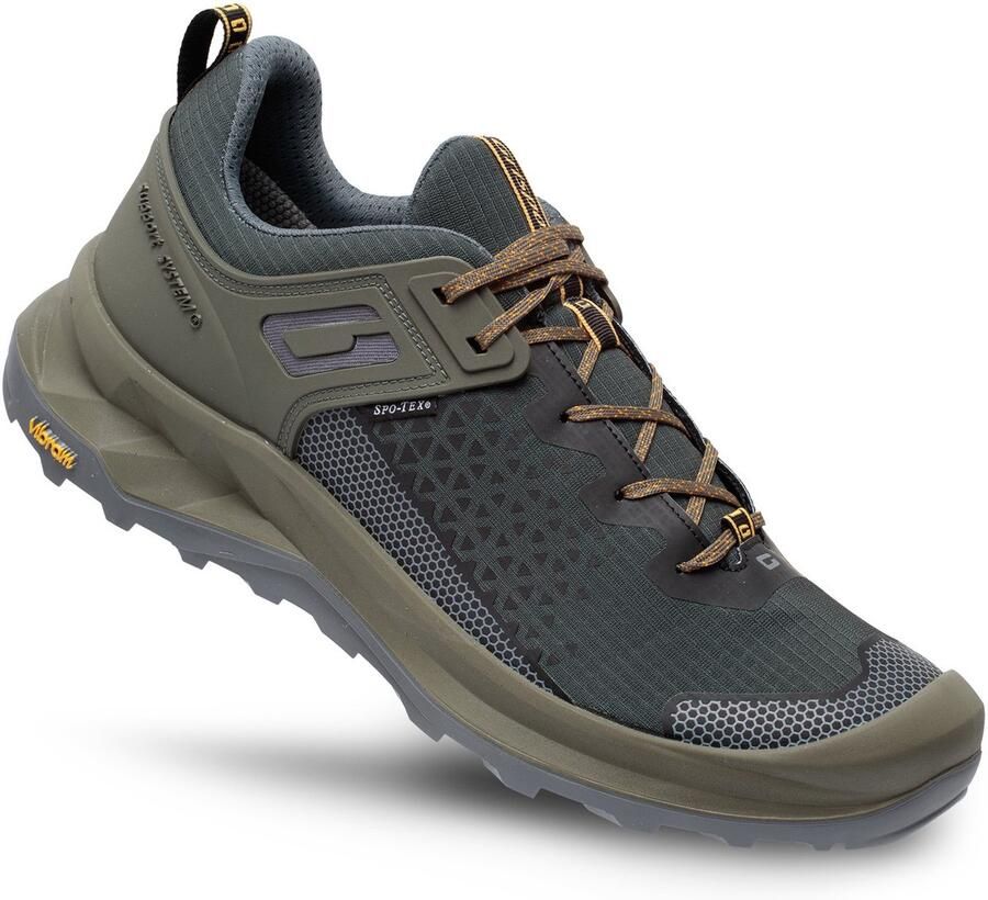Grisport Explorer Low Wandelschoen leren lage wandelschoenen Green