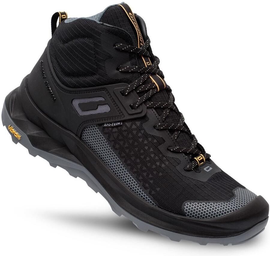 Grisport Explorer mid zwart wandelschoenen uni