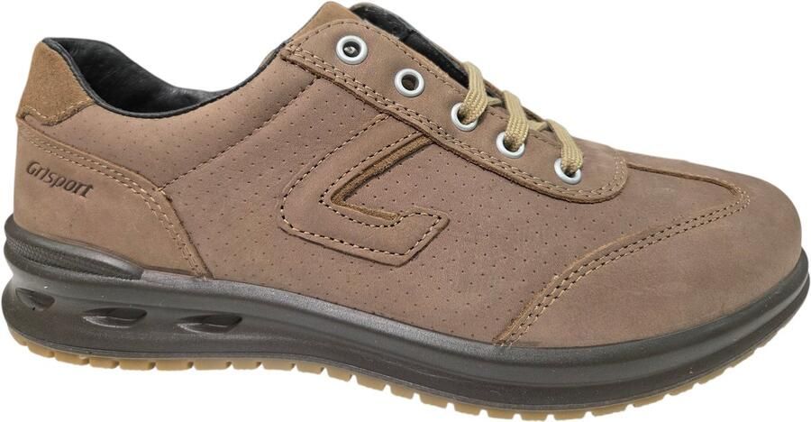 Grisport Gri 43011 taupe 11 Sneakers Nubuck Taupe Heren Taupe