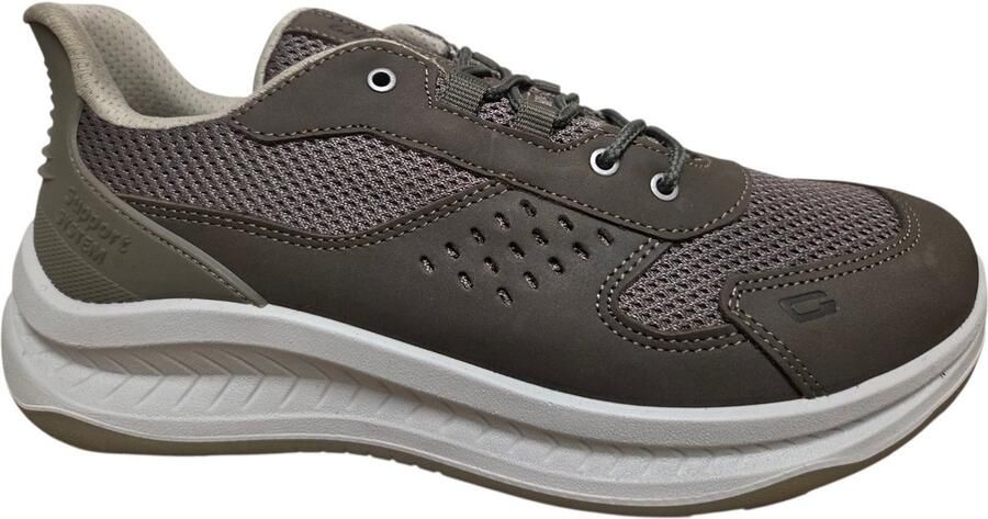 Grisport GRI 44701 11 Taupe Sneakers Taupe Nubuck Heren