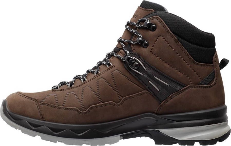 Grisport Gri Tampa Mid Wandelschoenen Heren Halfhoog Bruin - Foto 3