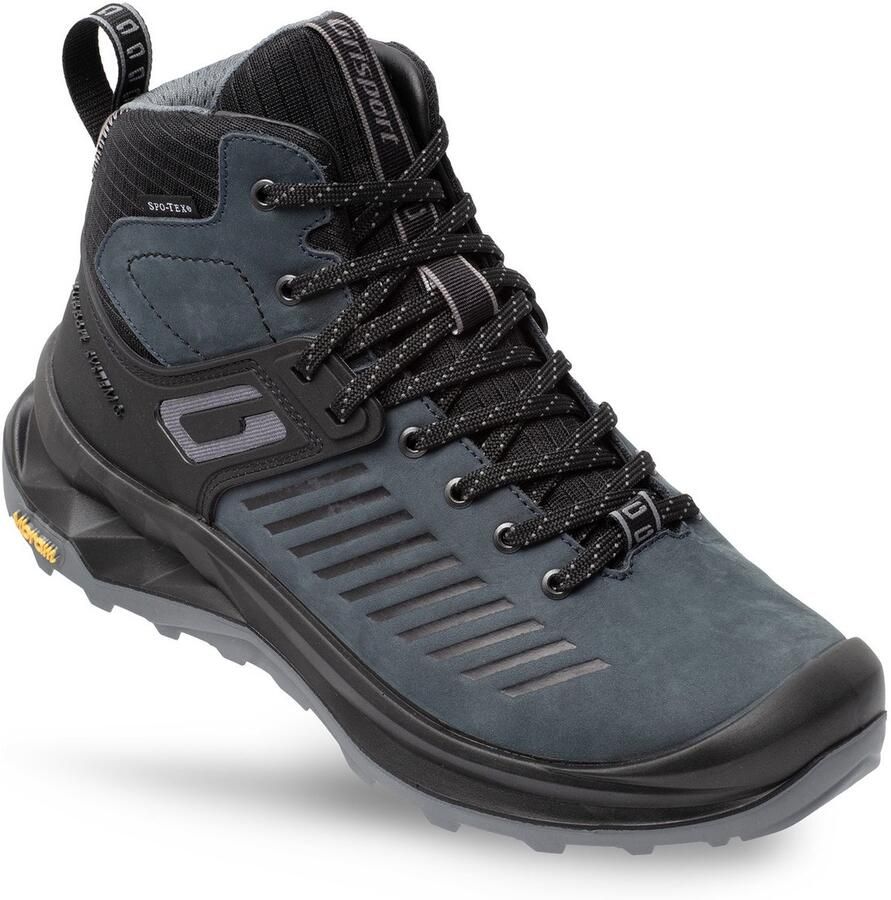 Grisport Journey mid blauw wandelschoenen uni