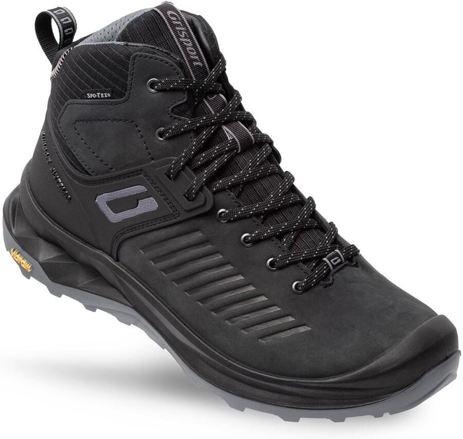 Grisport Journey Mid Unisex Wandelschoenen Black