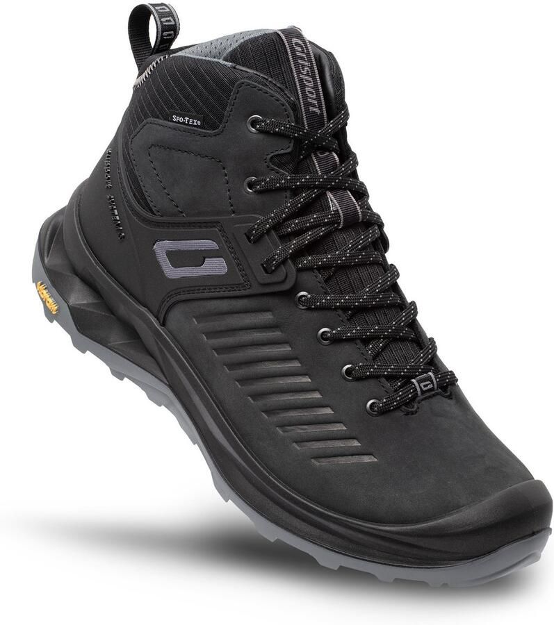 Grisport Journey Mid Unisex Wandelschoenen Black