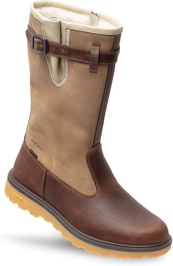 Grisport Sutherland bruin beige wandel laarzen uni