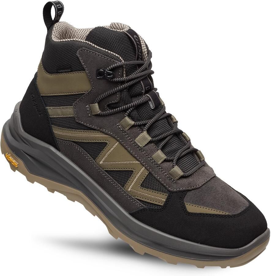 Grisport Swift Mid Unisex Wandelschoenen Grey Beige