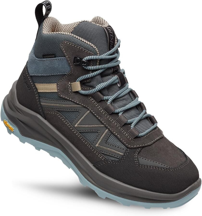 Grisport Swift Mid Unisex Wandelschoenen Grey Blue