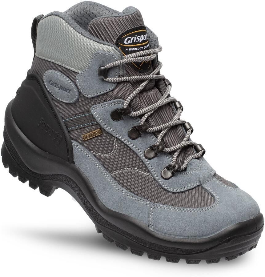 Grisport Torino Mid wandelschoenen lichtblauw grijs - Foto 4