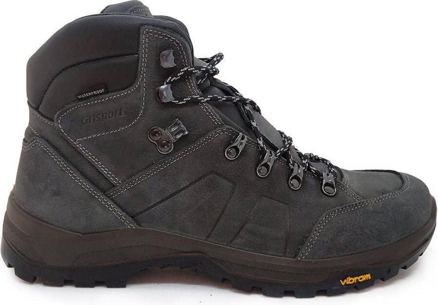 Grisport Utah Mid wandelschoenen grijs Leer Dames - Foto 3