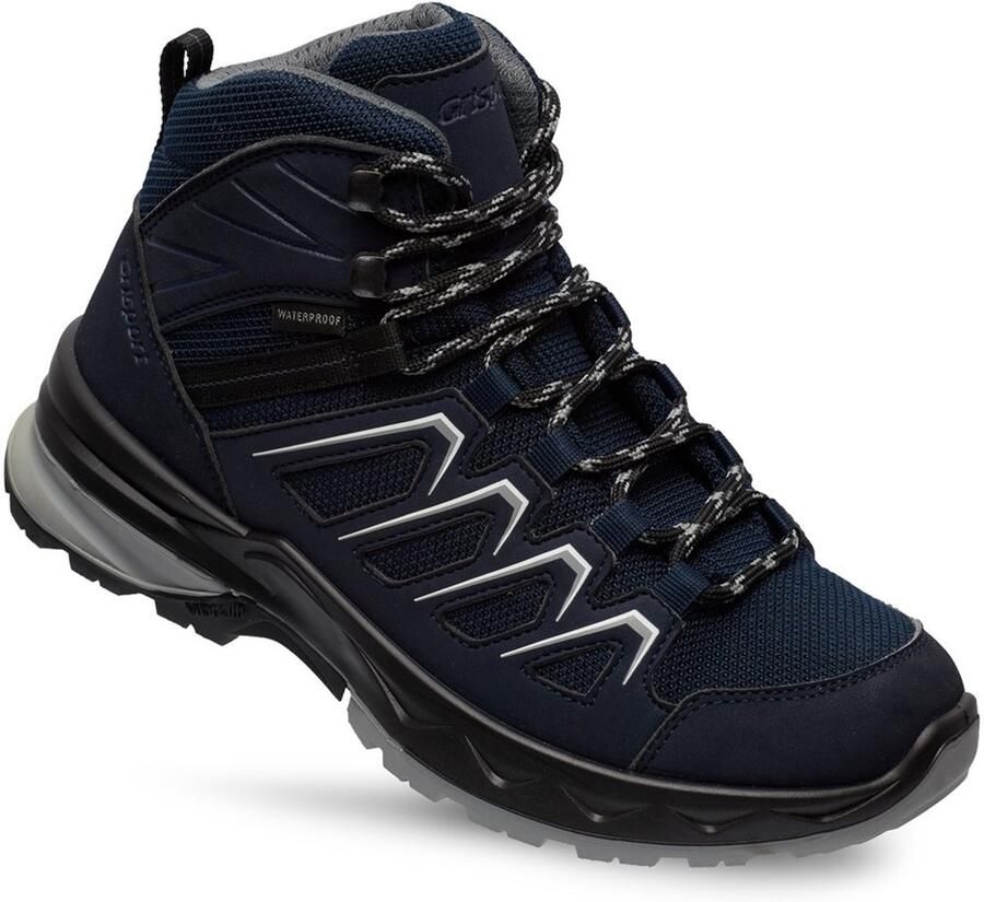 Grisport Wega Mid blauw wandelschoenen uni