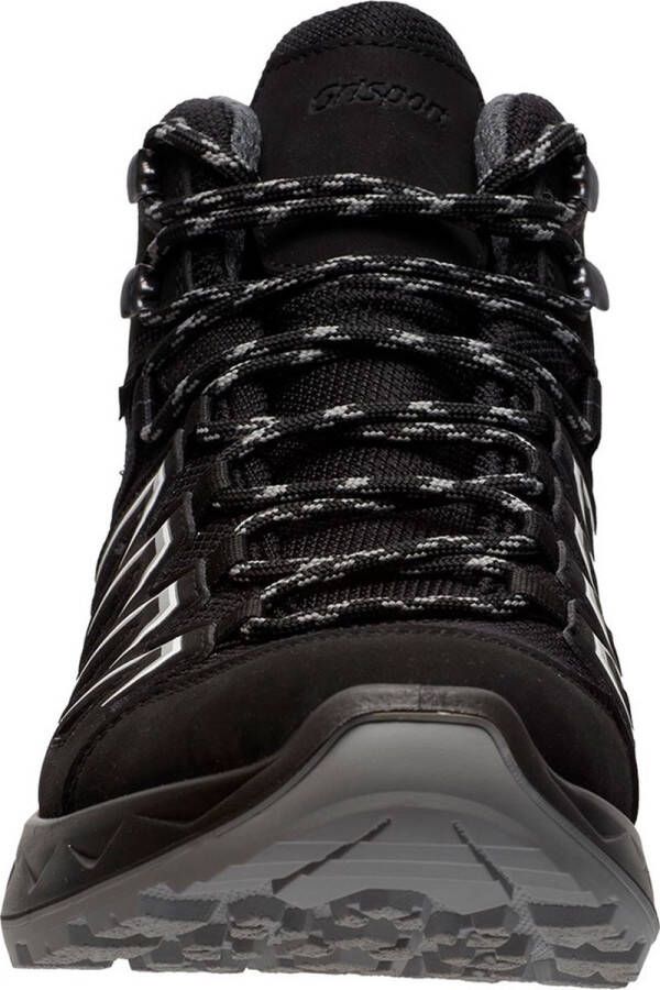 Grisport Wega Mid Wandelschoen Dames synthetisch mid wandelschoenen Black
