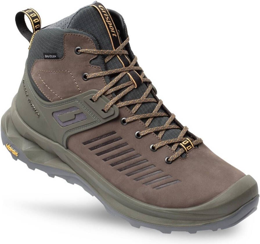 Grisport Journey mid bruin wandelschoenen uni