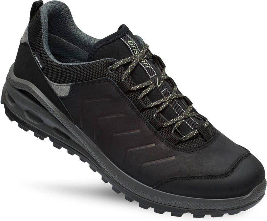Grisport River Low Men Wandelschoenen Heren Black