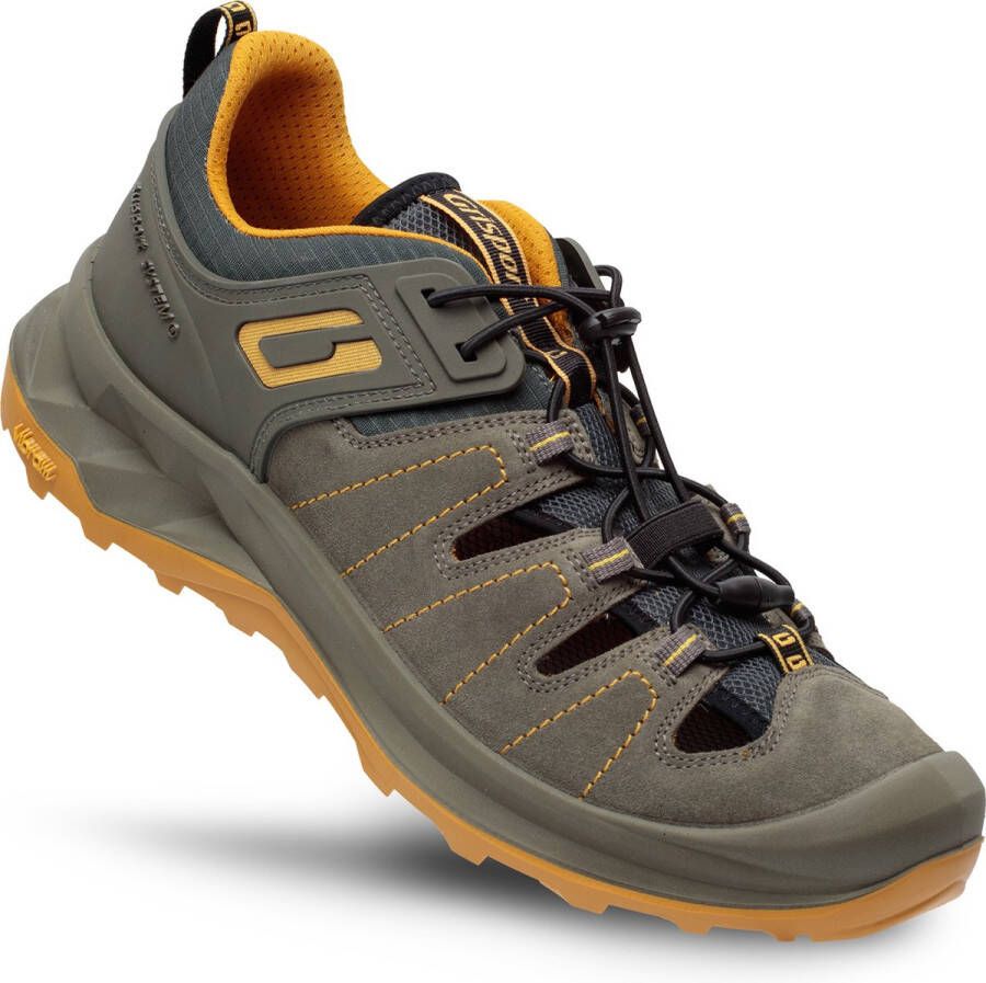 Grisport Safari Low Unisex Wandelschoenen Green Yellow