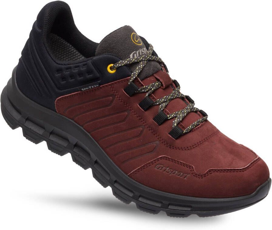Grisport Street low rood wandelschoenen dames