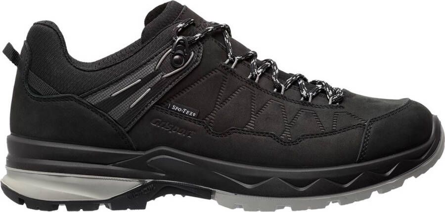 Grisport Tampa Low waterdichte lage wandelschoenen Black