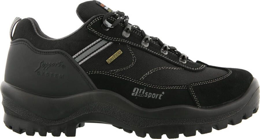 Grisport Torino Low Unisex Wandelschoenen Black