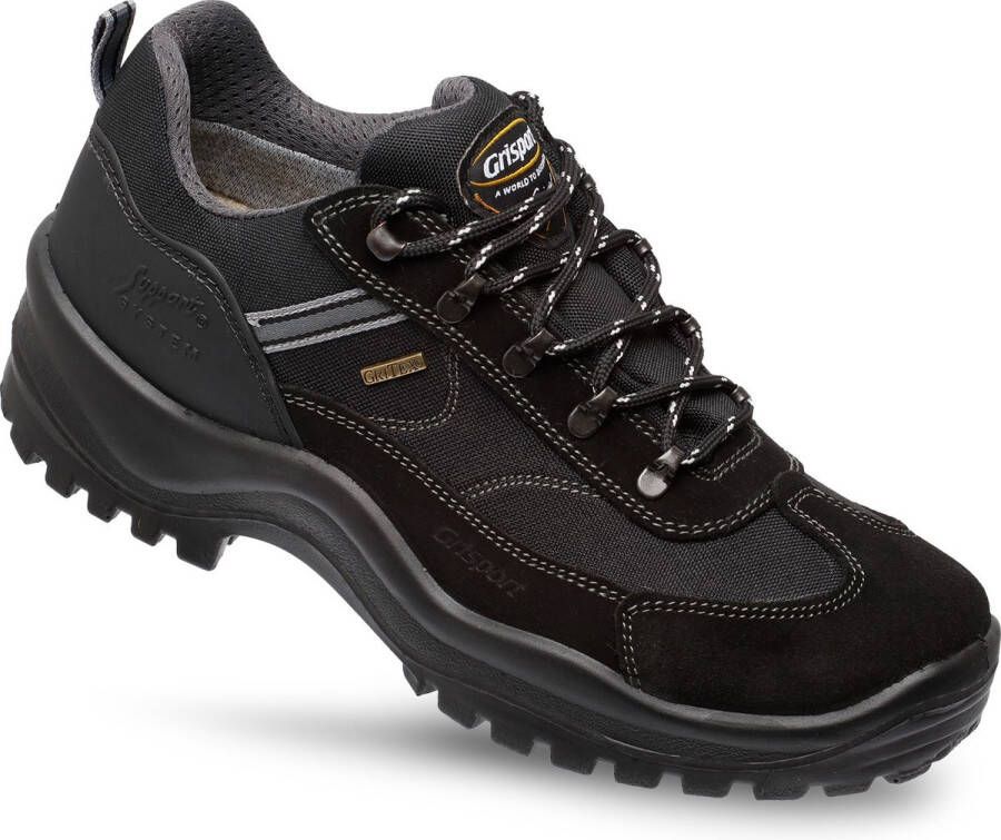 Grisport Torino Low Wandelschoenen Unisex Black