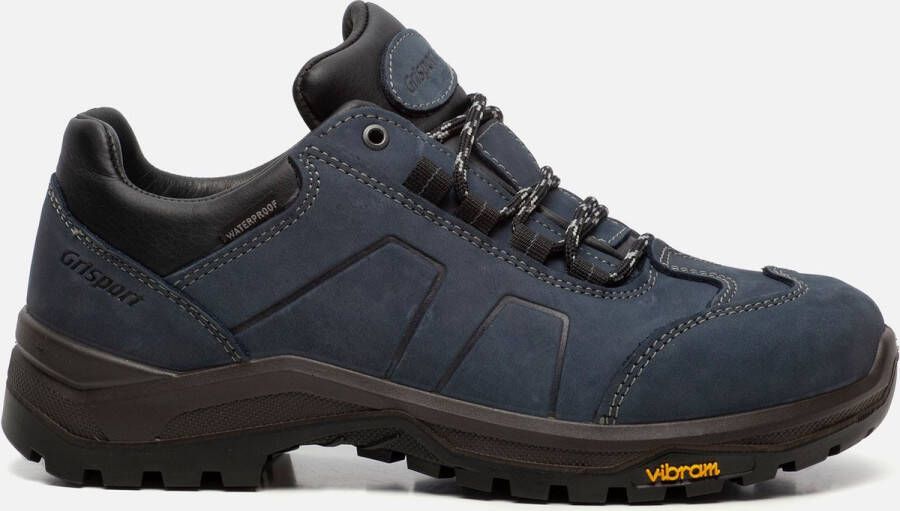 Grisport Utah Low wandelschoenen blauw Leer Dame