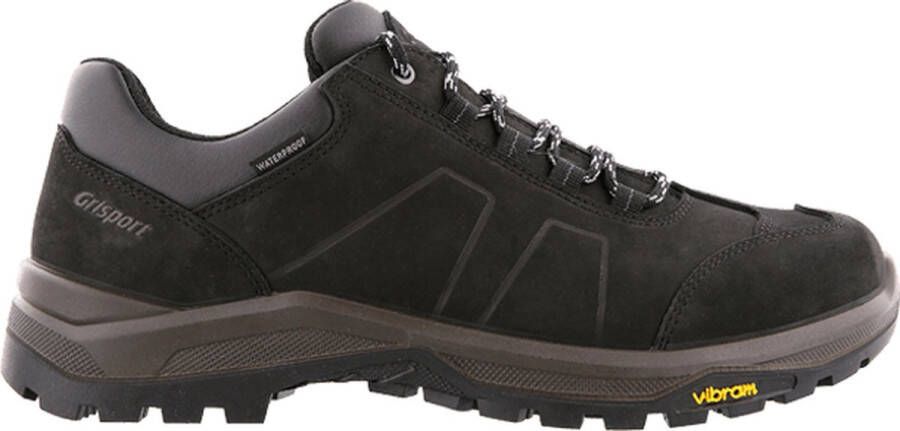 Grisport Utah Low Wandelschoen waterdichte mid wandelschoenen Black