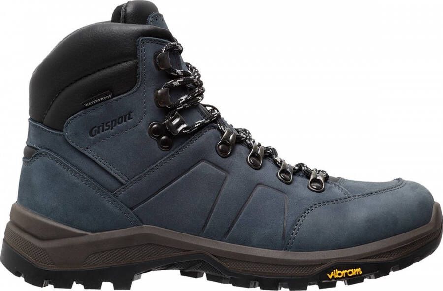 Grisport Utah Mid wandelschoenen blauw Leer Dames