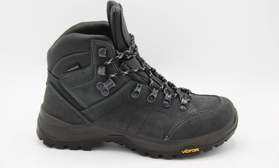 Grisport Utah Mid wandelschoenen grijs Leer Dames
