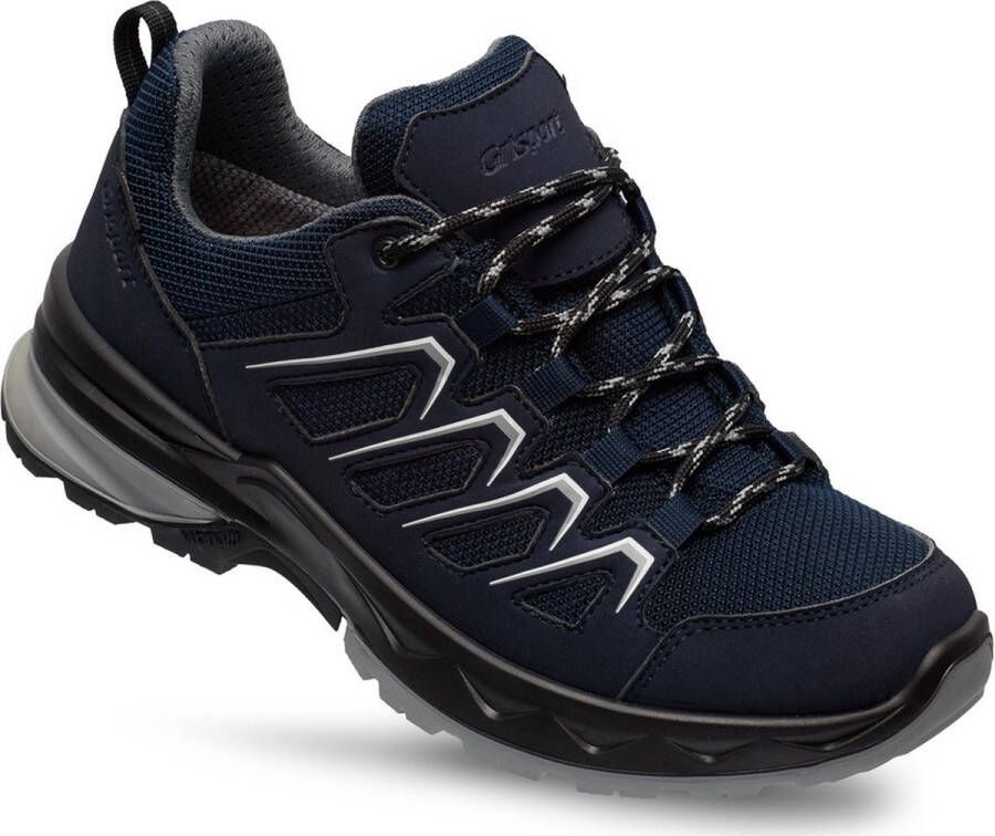 Grisport Wega Low blauw wandelschoenen uni