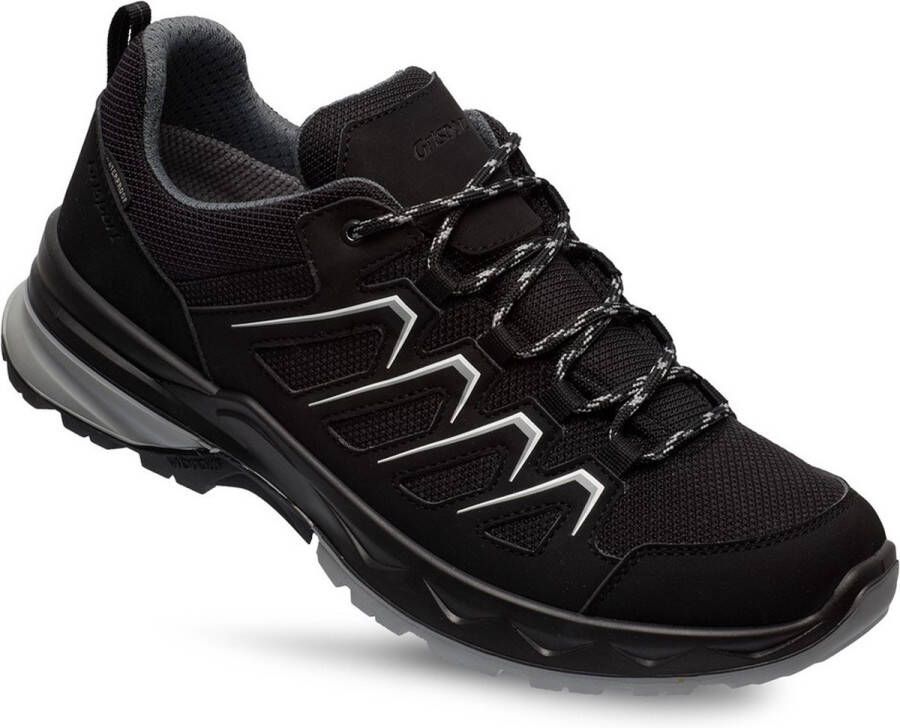 Grisport Wega Low zwart wandelschoenen uni