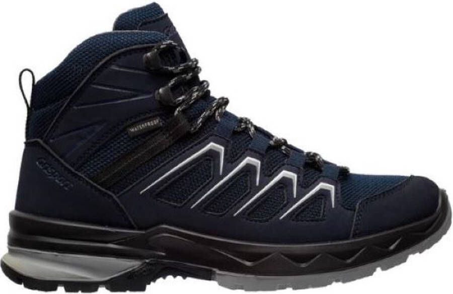 Grisport Wega Mid blauw wandelschoenen uni