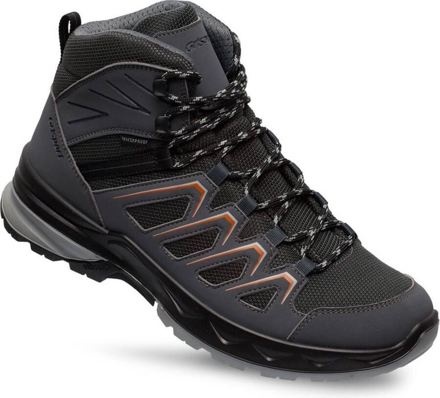 Grisport Wega Mid grijs wandelschoenen uni