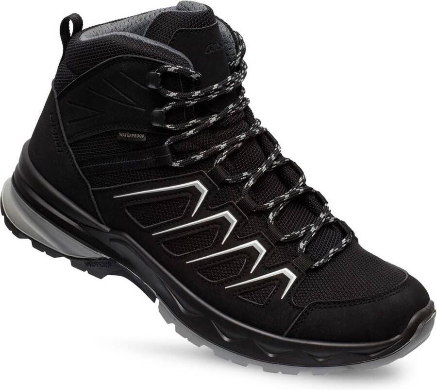 Grisport Wega Mid Wandelschoen Dames waterdichte mid wandelschoenen Black
