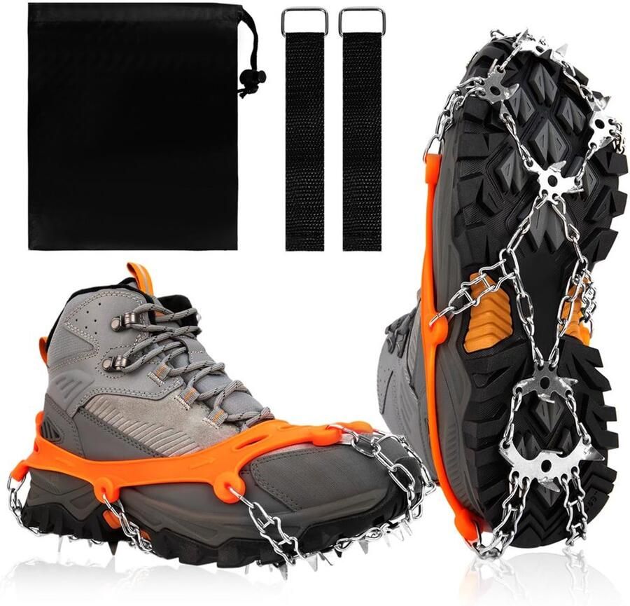 Grödel Crampons voor Wandelschoenen Spikes