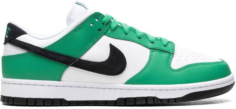 Groen Wit Zwart Nike Dunk Low Heren Sneaker